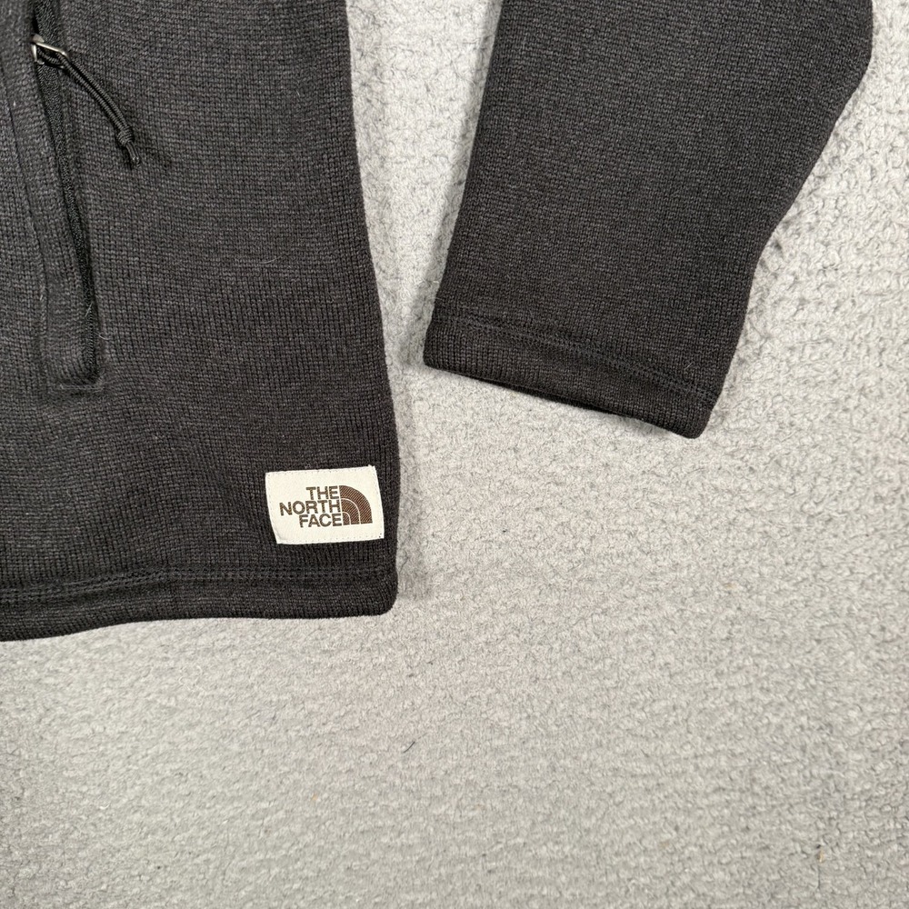The North Face Jacket Womens Large Black Full Zip Sherpa Fleece Lined Outdoor - Picture 4 of 11